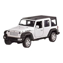 Машинка металлическая АвтоПром Jeep Wrangler Rubicon 6616 белая (6616(White)): Тип Готовая модель