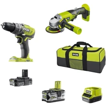 Набір інструментів Ryobi ONE+ R18DDAG-252S (5133003819): Призначення бытовой