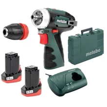 Шуруповерт Metabo PowerMaxx BS Basic Quick (600156500): Призначення профессиональный