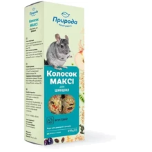 Колосок для шиншилл Природа Макси фруктовый 210 г (PR740005): Вид Корм