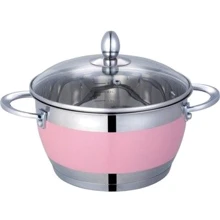 Кастрюля Кастрюля Lessner 55117-20 P Color Pink Brighton (3.6л): undefined undefined