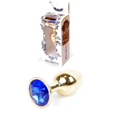 Анальная пробка BOSS of TOYS Boss Series - Jewellery Gold PLUG Dark Blue S (BS6400023): Для кого Унисекс
