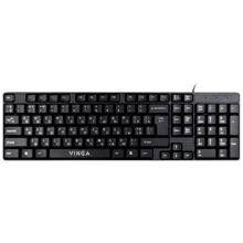 Клавиатура Vinga KB310BK: Подключение проводное