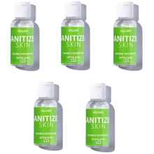 HiLLARY Skin SANITIZER DOUBLE HYDRATION spring grass 5x35 ml Антисептик Санитайзер: Назначение Антибактериальное