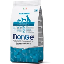 Сухой корм Monge Dog All breeds Hypoallergenic Salmone & Tuna лосось с тунцом 2.5 кг (70011167): Тип Сухой корм