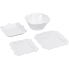 Столовый сервиз Сервиз Luminarc Authentic White E6197 (19 пр.): Количество персон 6