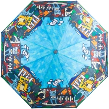 Зонт женский механический Art Rain голубой (ZAR3125-2050): Страна производитель Китай