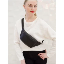 Женская поясная сумка Sambag Tirso Aqwa черная (80119001): Пол Женский