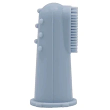 Силиконовая зубная щетка Difrax массажная голубой (377 Blue): Тип Зубная щетка