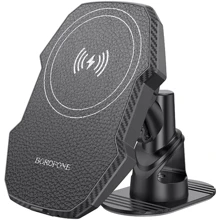 Держатель Borofone Car Holder BH216 Wireless Charger 15W Black: Производитель Borofone