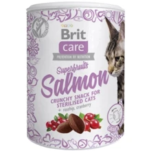 Лакомства Brit Care Cat Snack Superfruits Salmon для стерилизованных кошек лосось 100 г (8595602521449): Вид Снеки