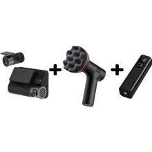 Комплект відеореєстратору Xiaomi 70mai Dash Cam A800s (з Midrive RC06) + автополірувальник Baseus NeoPower Wireless Mini Car Waxer CRLQ000001 + насос Baseus Inflator Pump CRCQ000001: Кут огляду, градусів 140