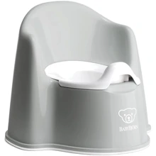 Горщик-крісло BabyBjorn Potty Chair сірий / білий: Колір сірий