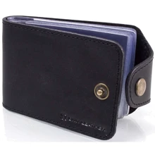 Чоловік Картхолдер DNK Leather чорний (DNK-Cards-Hcol-J): Стать Чоловік