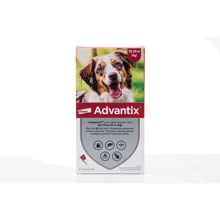 Капли Bayer/Elanco Advantix для собак 10-25 кг 4 пипетки/1 уп. (4007221047247): Тип Капли