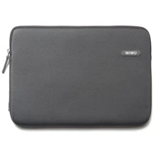 WIWU Classic Sleeve Titanium Grey (GM-1714MB13) for MacBook 13": Колір сірий (Space Gray)