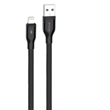 Кабель Proove USB Cable to Lightning Flat Out 2.4A 1m Black (CCFO20001101): Тип USB Cable - Lightning