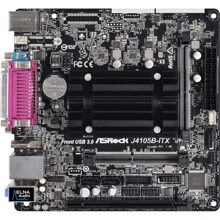 ASRock J4105B-ITX: Оперативная память 2xSO-DIMM DDR4 2400, до 8 ГБ