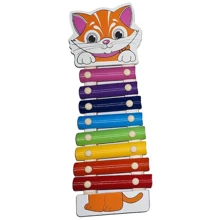 Деревянная игрушка TREETOYS Ксилофон MD0712 (Котик): Производитель TREETOYS