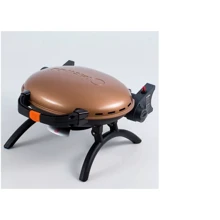 Портативный переносной газовый гриль O-GRILL 500, бронзовый: Размер 55.5х21.5х51 см