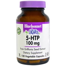Bluebonnet Nutrition 5-HTP 100 mg, 120 Vegetable Capsules (BLB0053): Форма выпуска Капсулы