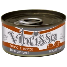 Влажный корм Vibrisse с тунцом и говядиной 70 г (C1018903): Тип Влажный корм