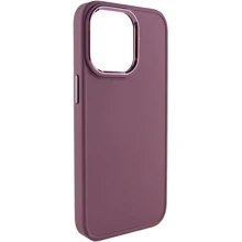 Чехол для iPhone TPU Case Bonbon Metal Style Plum for iPhone 14 Pro Max: Цвет фиолетовый