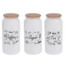 Банка HEREVIN Ice Colour Tea-Coffee-Sugar в асортименті 1.4 л (232002-262): Тип один предмет