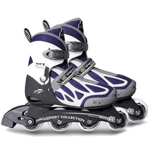 Роликовые коньки СК Dream New Blue р.27-30: Расположение колес in-line
