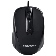 Мишка Greenwave MO-1641 (R0015247) Black: інтерфейс підключення USB