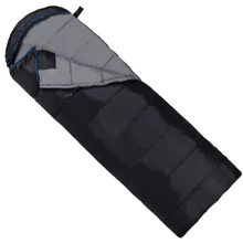 Спальный мешок SportVida L Black/Grey (SV-CC0073): Тип одеяло с капюшоном