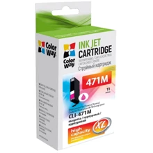 Картридж ColorWay CANON CLI-471M (Magenta) OEM (CW-CLI-471M_OEM): Производитель ColorWay