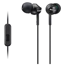 Наушники Sony MDR-EX155AP Black: Тип конструкции вакуумные