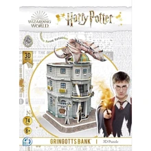 Пазл 3D Geekach Games Банк Гринготс (Gringotts Bank Set 3D puzzle) 4dpuz005: Вид кино, мультфильмы, сказки