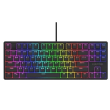 Клавіатура HATOR Rockfall 2 Mecha TKL Black (HTK-720): Підключення проводное