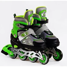 Роликові ковзани Best Roller Green-Grey (116280): Колір зеленый