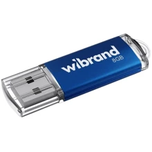 USB-флешка Wibrand 8Gb Cougar USB 2.0 Blue (WI2.0/CU8P1U): Стандарт USB USB 2.0