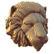 Картонный настенный конструктор Cartonic 3D Puzzle LION: Вид флора и фауна