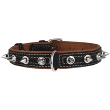 Ошейник Collar Soft с шипами 20 мм 30-39 см Черно-коричневый: Производитель Collar