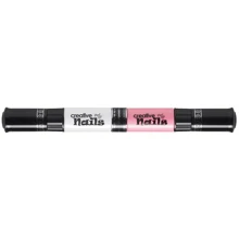 Детский лак-карандаш для ногтей Malinos Creative Nails на водной основе (2 цвета Белый + Розовый): Производитель Malinos
