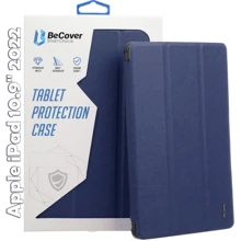Аксессуар для iPad BeCover Soft Edge with Pencil mount Deep Blue for iPad 10.9 (2022 / 2024) / iPad 11 2025 (709185): Цвет синий