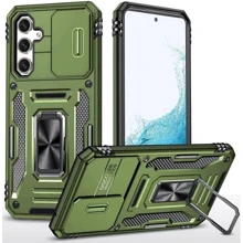 Чехол для телефонов Mobile Case Camshield Army Ring Army Green for Samsung S926 Galaxy S24 Plus / S936 Galaxy S25 Plus: Совместимость Samsung S926 Galaxy S24 Plus / S936 Galaxy S25 Plus