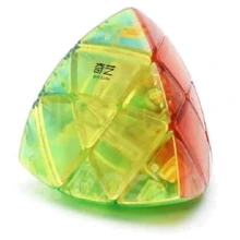 QiYi Mastermorphix 3x3 transparent Мастерморфикс полупрозрачный: Вид Головоломка
