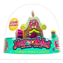 Игровая фигурка Nanables Jazwares Small House Город сладостей Магазин Печенье с молоком 8 см (NNB0012): Тип Игровая фигурка