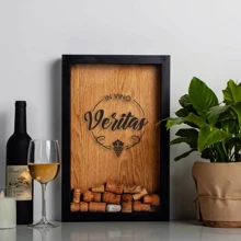 Скарбничка для винних пробок BeriDari "In vino veritas" 45х29.5х5 см: Виробник BeriDari