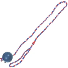 Игрушка для собак Flamingo Ball With Rope мяч из литой резины на веревке 6.3 см (42969): Производитель Flamingo