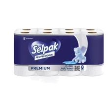 Полотенца бумажные Selpak Professional Premium Кухонное 3 слоя 8 шт. (32761213): undefined undefined