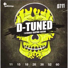 Струна для гитар Струны для электрогитары Galli D-Tuned D711 7 Strings Guitar: Тип Комплект струн