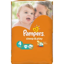Подгузники Pampers Sleep & Play Maxi (7-14 кг) Стандарт 14шт (4015400166658): Тип Подгузники