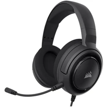 Наушники Corsair HS35 Stereo Headset Carbon (CA-9011195-EU): Тип конструкции накладные